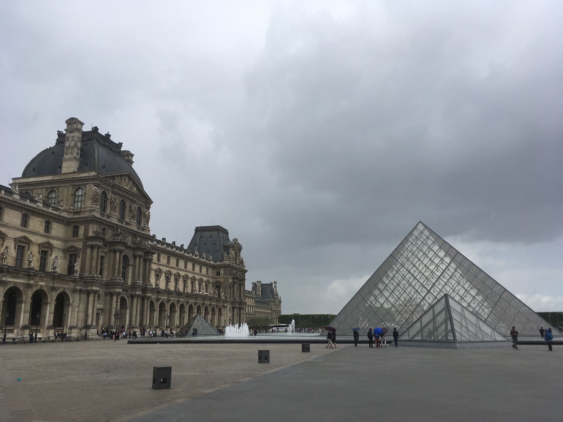 The Louvre, photo by Hoverbear